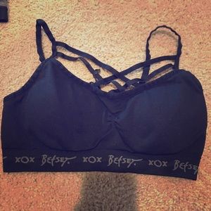 Betsey Johnson sports bra